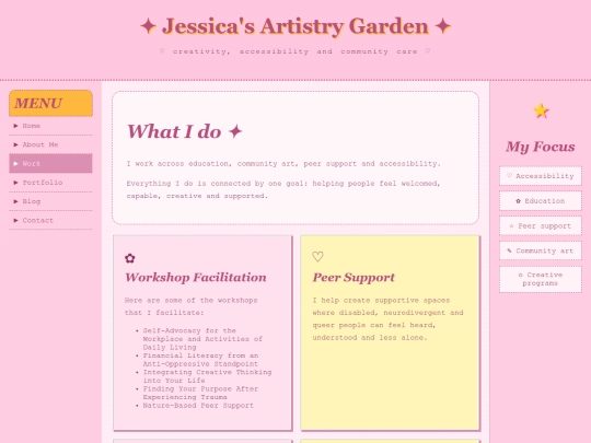 work screenshot