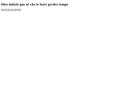 UselessSites screenshot