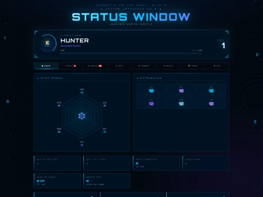 solo-leveling-systemp screenshot