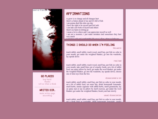 self-help screenshot