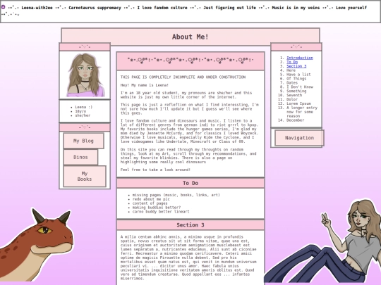 aboutme screenshot