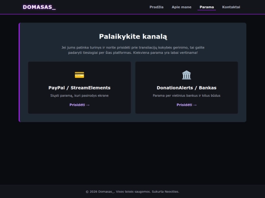 donate screenshot
