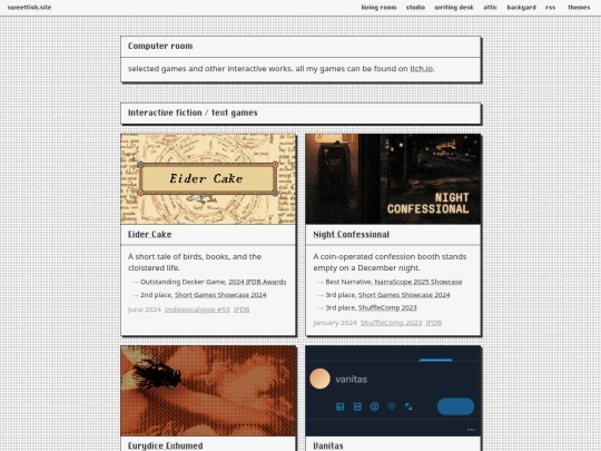 studio/games screenshot