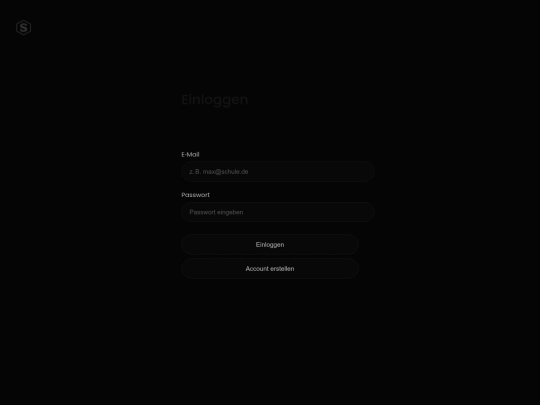einloggen screenshot