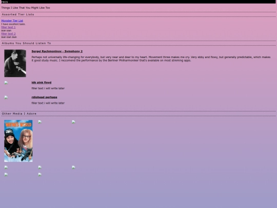 recs screenshot