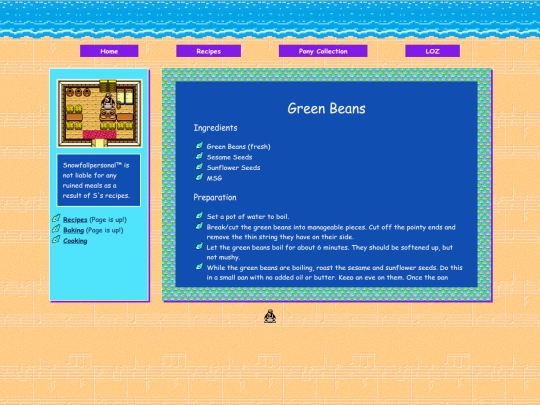 green-beans screenshot