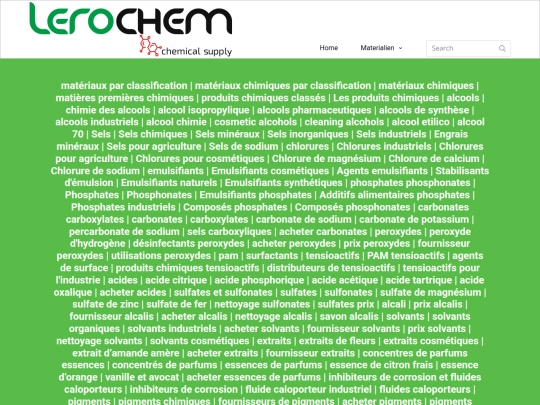 Lerochem-FR screenshot