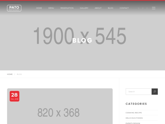 blog screenshot