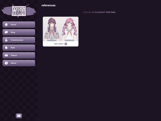 references screenshot