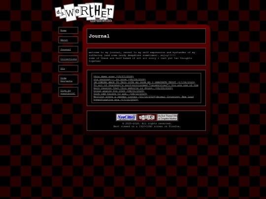 journal screenshot