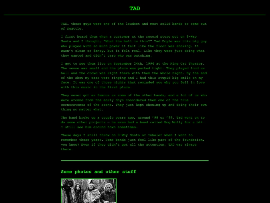 tad screenshot