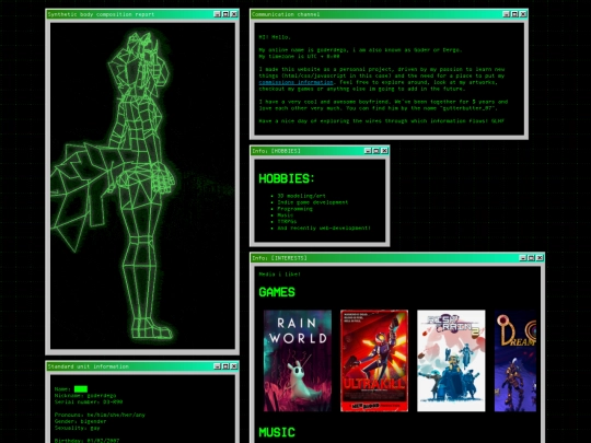 pages/about screenshot