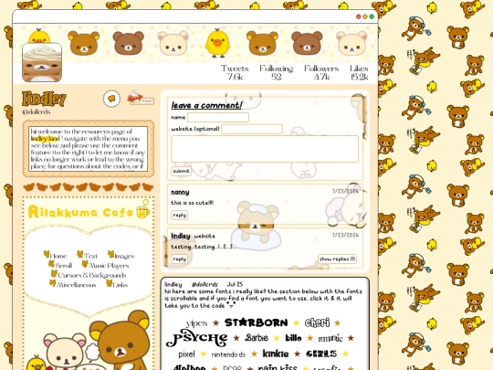 resources screenshot
