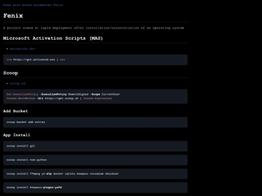 fenix screenshot