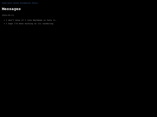 message screenshot