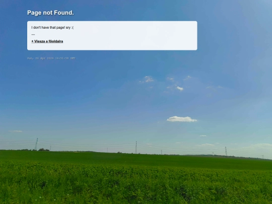 not_found screenshot