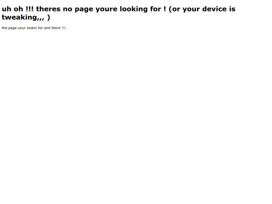 not_found screenshot