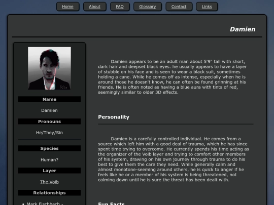 member/damien screenshot