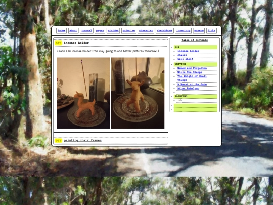 projects screenshot