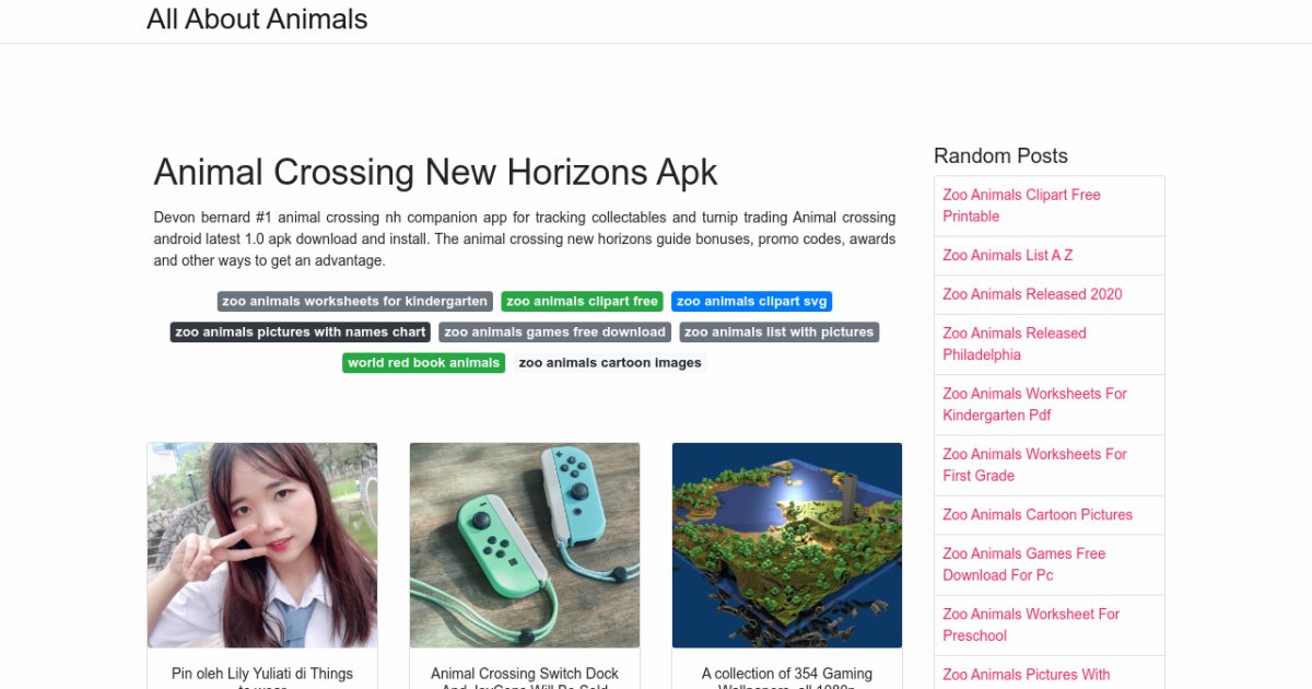 Animal Crossing New Horizons Apk