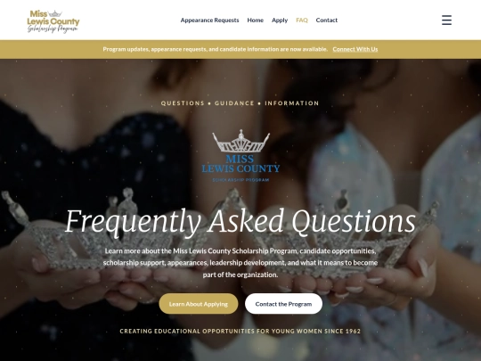 faq screenshot