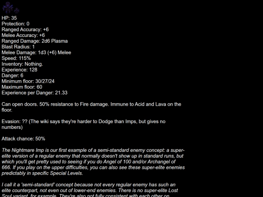 Analyses/DoomRL/NightmareImp screenshot