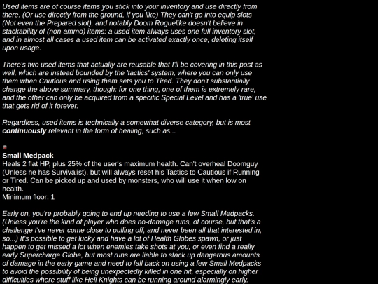Analyses/DoomRL/UsedItems screenshot