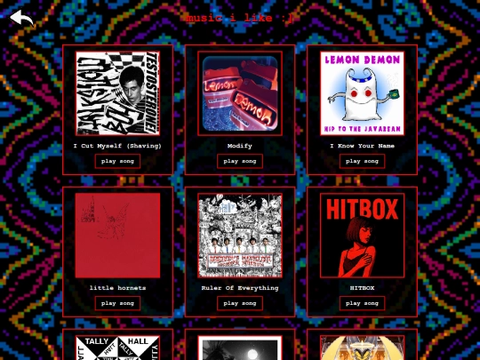 music screenshot