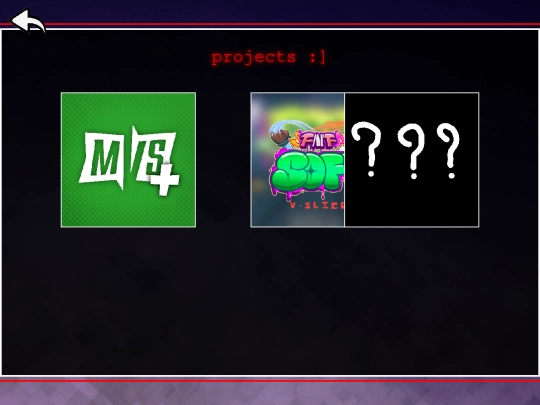 projects screenshot