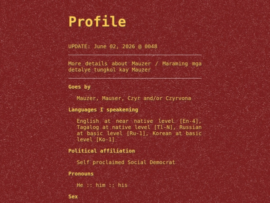 profile screenshot