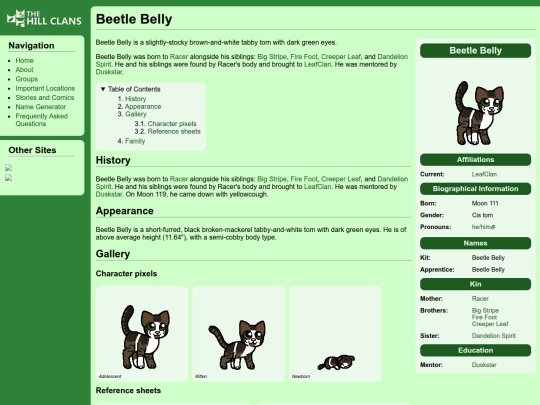 cats/beetle belly screenshot