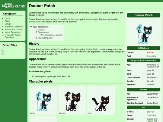 cats/dauber patch screenshot