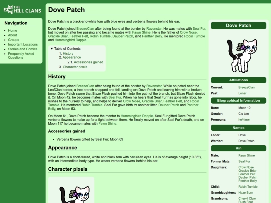 cats/dove patch screenshot