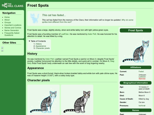 cats/frost spots screenshot