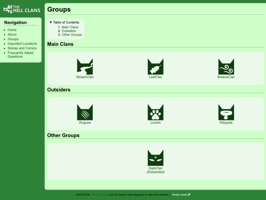 groups screenshot
