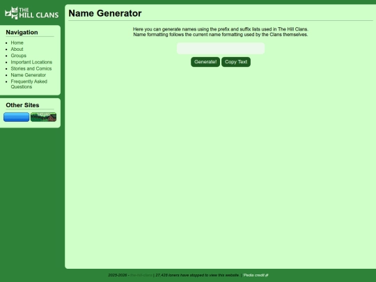 namegenerator screenshot