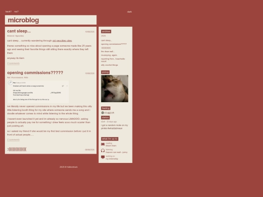 microblog screenshot