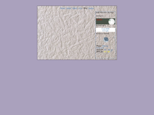 blog screenshot