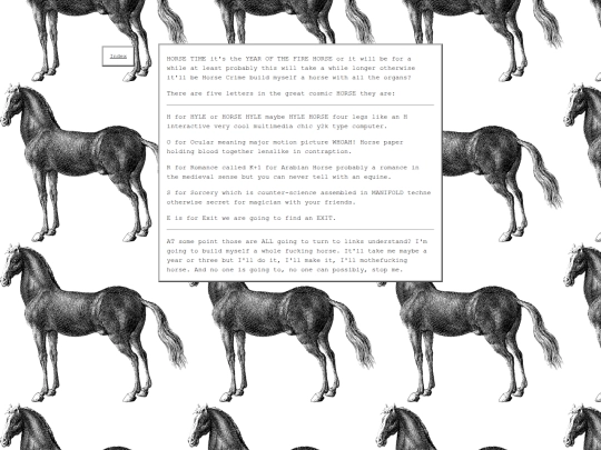 horse screenshot