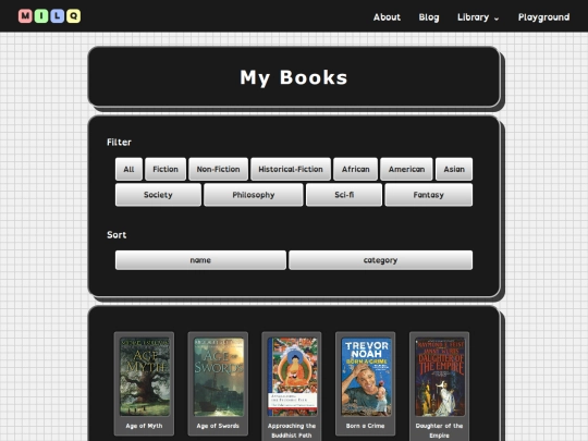 books screenshot