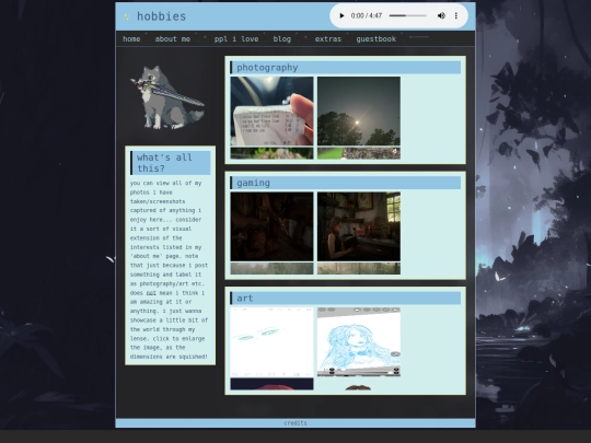hobbies screenshot