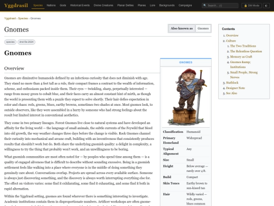 yggdrasil/species/gnomes screenshot