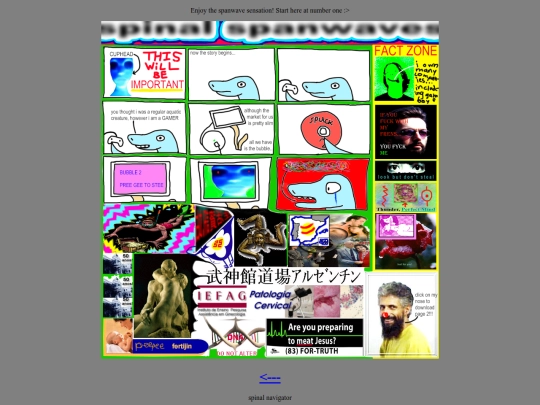 comics/spinal screenshot