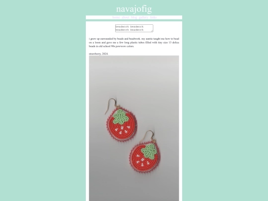 gallery/beadwork screenshot