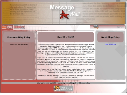 MsgWall/Entry1 screenshot