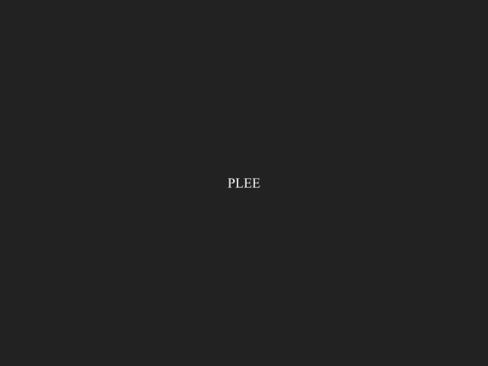 PLEE screenshot