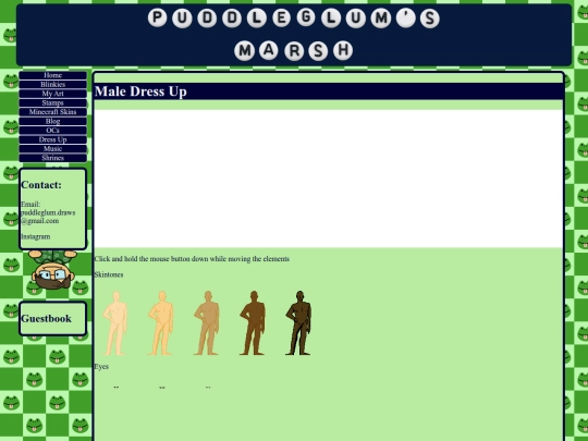 maledressup screenshot