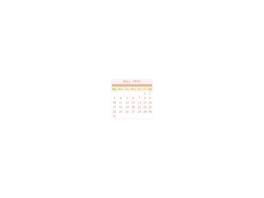 calendar screenshot