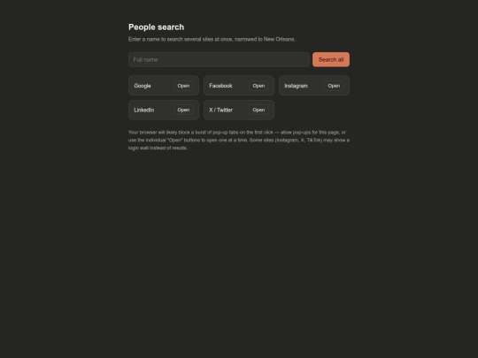 projects/quickstalk screenshot