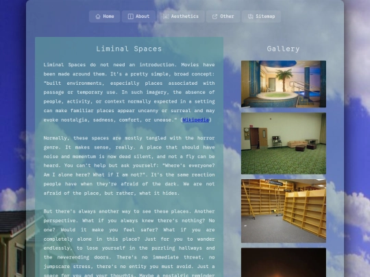 liminalspaces screenshot